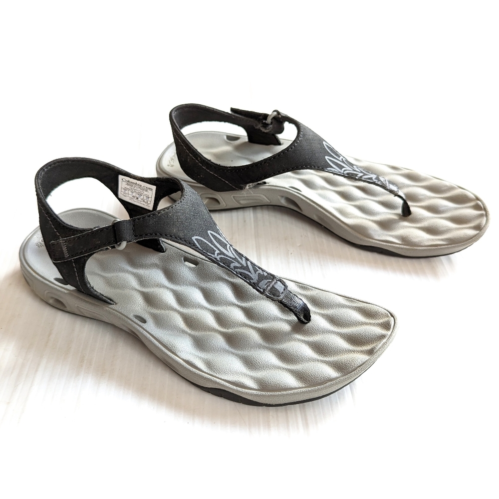 COLUMBIA Sunbreeze Vent Sports Sandals Black Size 6